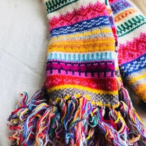 Gap Fleece Lined Wool Scarf